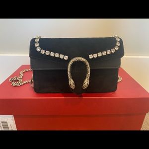 *SOLD* Gucci Dionysus Velvet Mini with Crystals